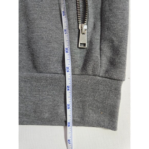 Zara Grey Hooded Full Zip Men's Jacket Size M - Picture 4 of 5